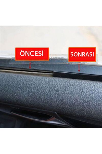 CONTACALL Automobile Wick Universal Compatible with All Vehicles Sound Blocking Wick Between Glass 4 Meters Baka