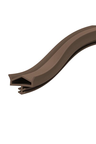 CONTACALL Ahşap Kapı Fitili Ahşap Kapı Contası Krem 25 Metre Ortadan Tırnaklı...