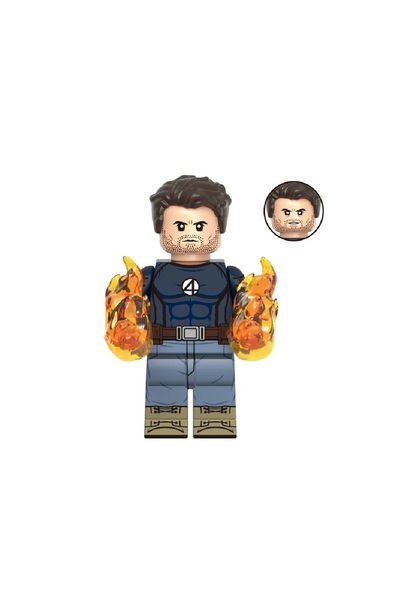 myminitoys شخصيات الأبطال الميتة P. الشعلة البشرية الصغيرة J-094