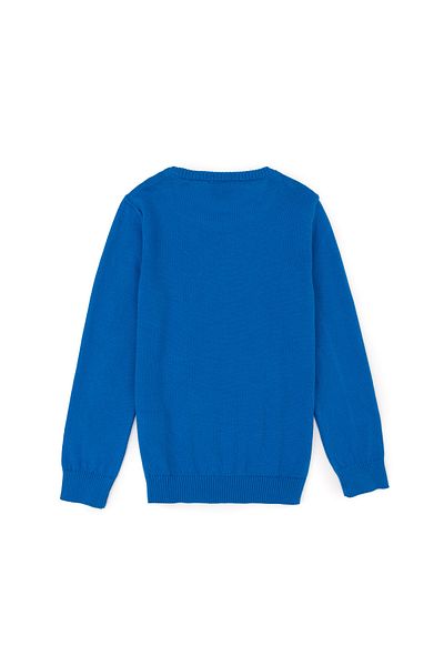 U.S. Polo Assn. Boy's Cobalt Basic Crew Neck Sweater 50269409 -Vr077