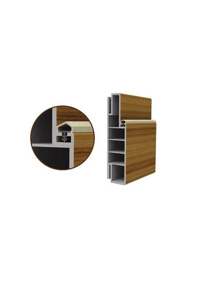 CONTACALL Wooden Door Wick with Center Tabs Cream Color 25 Meters
