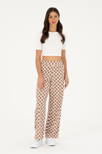 U.S. Polo Assn. بنطال رياضي كاكي نسائي 50284094 -VR027