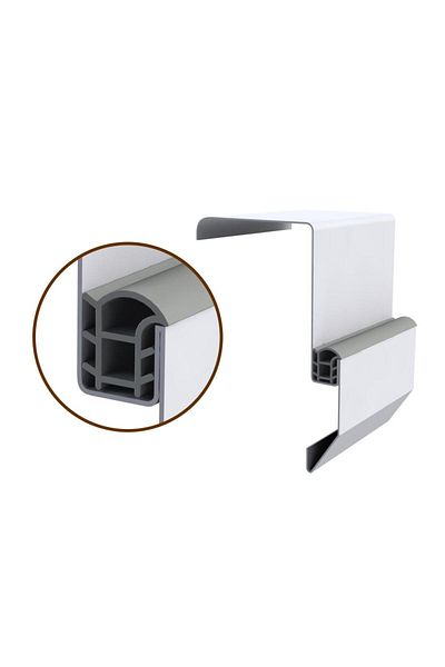 CONTACALL 6 Meters Cream Contcall Steel Door Case Wick Gasket