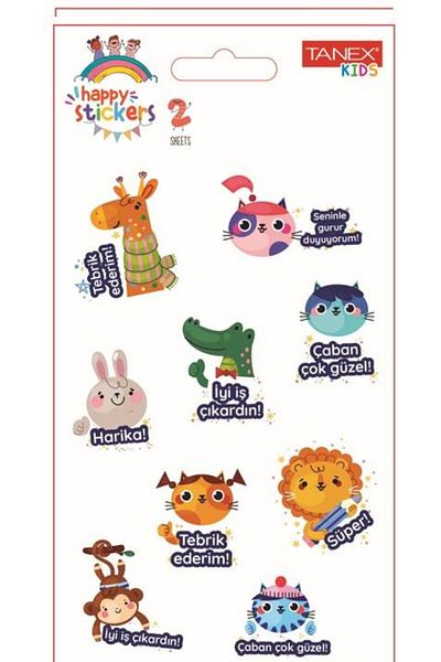 Tanex Tnx-103 Primary School Reward Label