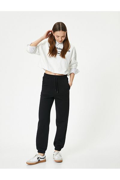 Koton Pantaloni de sport Jogger cu talie și buzunare