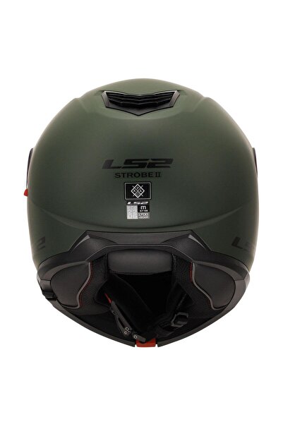 LS2 STROBE 2 MAT YEŞİL ÇENE AÇILIR KASK
