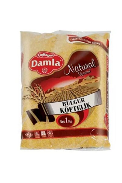 Damla Köftelik Bulgur 1000 Gr. (BAKLİYAT)