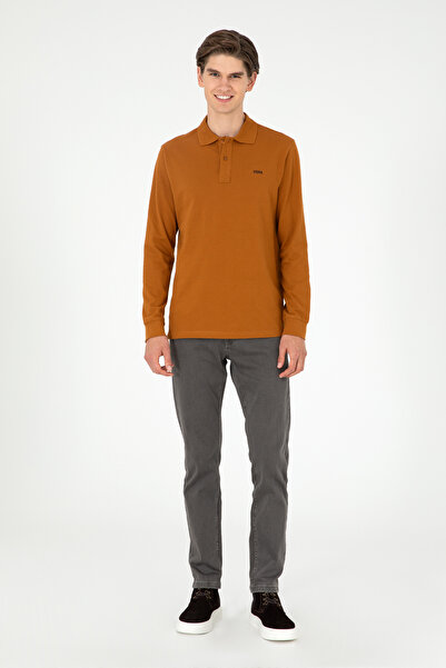 U.S. Polo Assn. Erkek Coconut Basic Sweatshirt 50295169-VR153