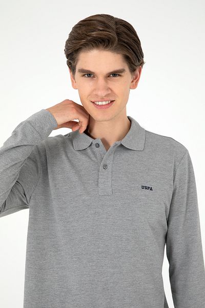 U.S. Polo Assn. Ανδρικό φούτερ σε γκρι μελανζέ Basic 50295169 -vr086