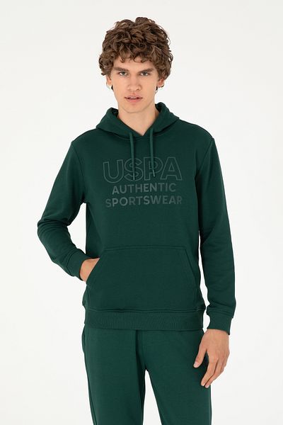 U.S. Polo Assn. Men's Dark Green Sweatshirt 50293439 -Vr079