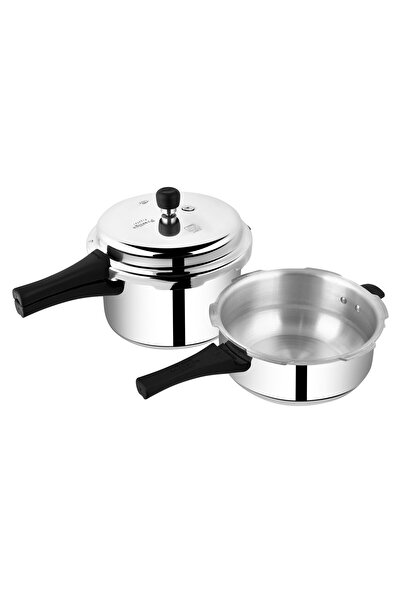 Prestige Popular 5.5 Ltr Aluminium DP Combi WOS Cooker