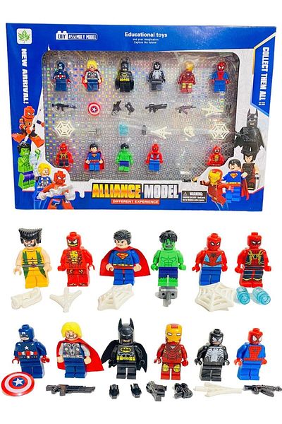 Ailenizin Oyuncakçısı Hero 24 Piece L.E.G.O Heroes Toy Set