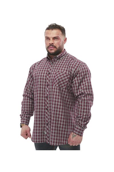 BGSM Men's Oversize Winter Lumberjack Shirt BGSM 5055