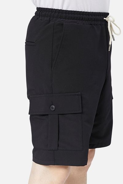 CEDY DENIM Ανδρικό σορτς C360 - Standard Fit, ελαστική μέση και κορδόνια