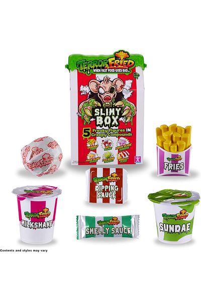 Terror Fried Slimy Box, When Fast Food Goes Bad, Gross collectables with Slime, Boys Aged 4+