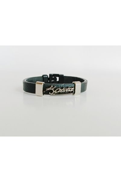 Aksesuar Ataturk Signed Leather Bracelet