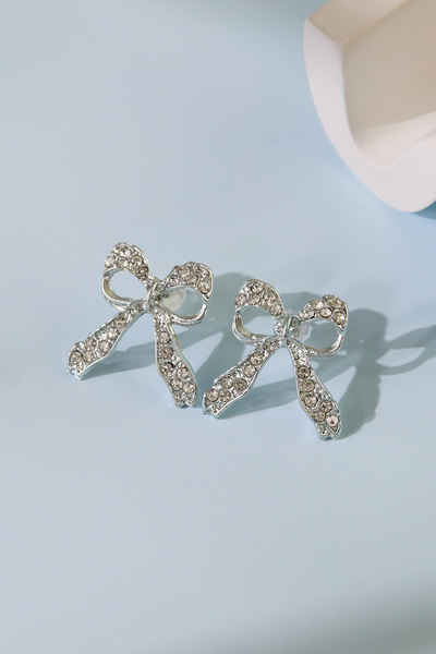 Elika Silver Kadın Zirkon Taşlı Fiyonk Model Küpe