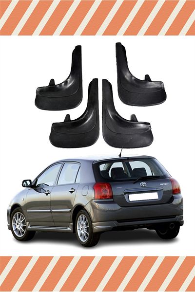 ATALAY TİCARET Toyota Corolla Hb All Cases 4-Piece Dust Cover Fender Mudflap