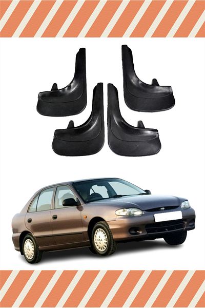 NOVDES Hg Hyundai Accent Egg Case 4-Piece Dust Cover Mudguard Mudguard