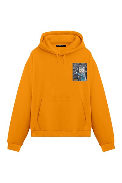 Mounte Bianca Унисекс Signor Professore - Regular Hoodie