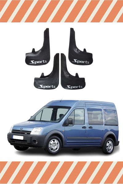 Heda Tex Db Ford Connect 2002-2013 Sports Written 4-Piece Dust Cover Mudguard Mudguard
