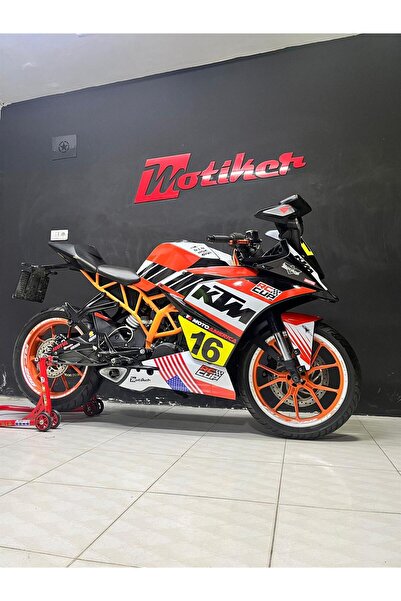 Motiker KTM RC390 RcxCup Sticker Etiket Model