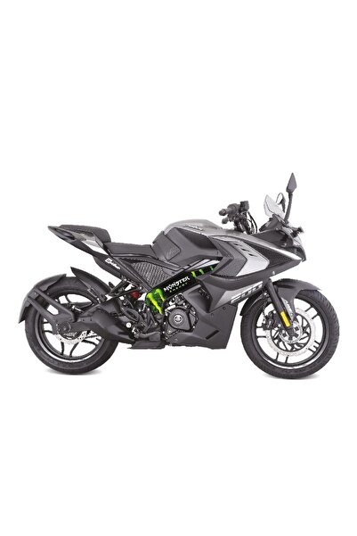 Motiker BAJAJ PULSAR RS200 Orta Şase Motosiklet Sticker Etiket Modeli Monster...