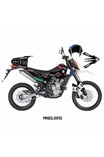Motiker Mondial X-Treme "Go Pro" Tasarım Motosiklet Sticker Etiket Modeli