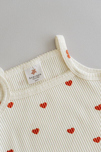 BABYBEK Premium Βαμβακερό Σετ Διπλό Σορτς για Κορίτσι