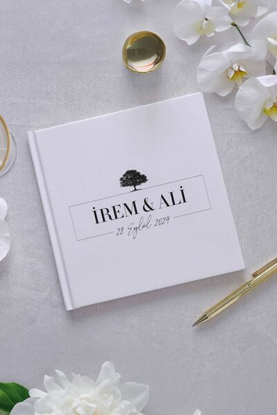Pera Wedding Wedding Special Day Memory and Visitor Book 21cm X 21cm 50 Sheets