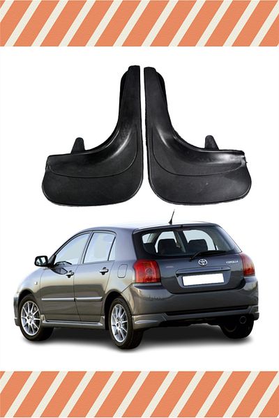 ATALAY TİCARET Toyota Corolla Hb All Cases 2-Piece Dust Cover Fender Mudflap