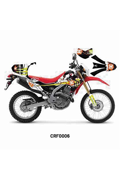 Motiker Honda CRF250 L "Monster" Tasarım Motosiklet Sticker Etiket Kaplama Mo...