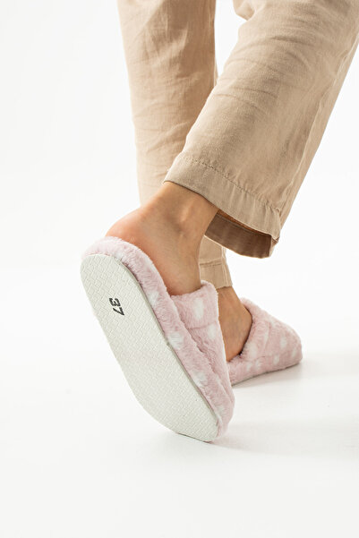 Moda Devrin Powder Polka Dot Indoor Slippers Home Slippers