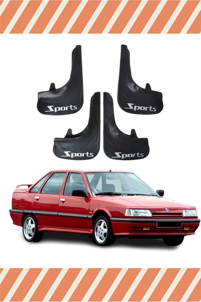 NOVDES Db Renault R 21 All Cases Sports Written 4-Piece Gaiter Mudguard Mudguard