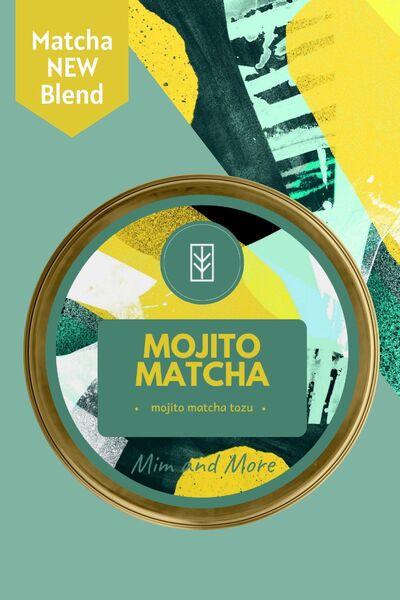 Mim and More Mojito Matcha - Mojito Aromalı Matcha, 25 gr