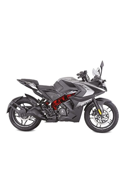 Motiker BAJAJ PULSAR RS200 Orta Şase Motosiklet Sticker Etiket Modeli Fırtına...
