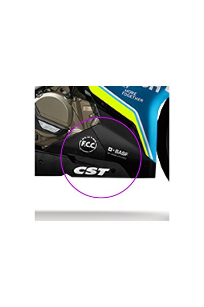 Motiker CFMOTO 250SR Orijinal Tasarım Alt Sakal Motosiklet Sticker Etiket Modeli