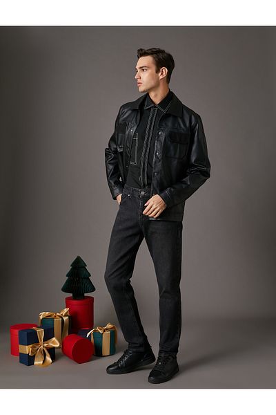Koton Men's Black Jeans