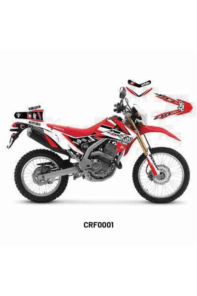 Motiker Honda CRF250 L "TWO TWO" Tasarım Motosiklet Sticker Etiket Kaplama Mo...