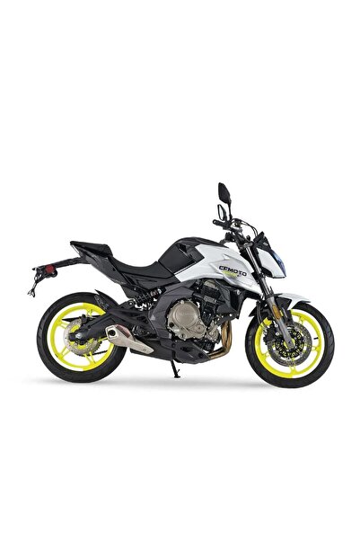 Motiker CF Moto 650Nk Beyaz Neon Jant Orjinal Tasarım Sticker Etiket Model