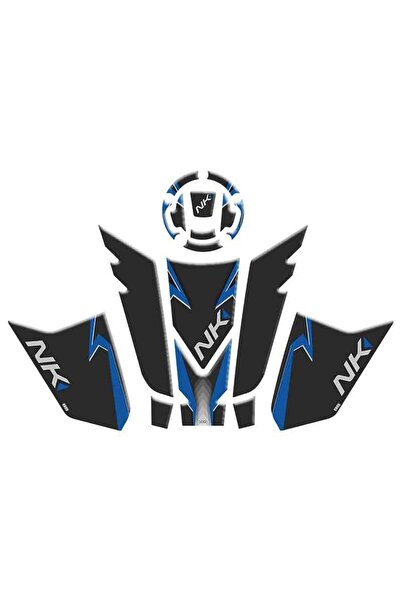 Motiker CF Moto 250NK Runarte Mavi Yeni Kasa Tank Pad Set Sticker Model