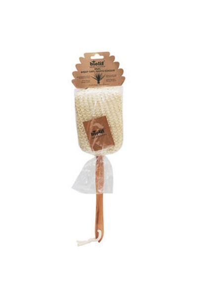 KAYAMU Eco Handle Chubby Massage Sponge Bath Loofah (4906)