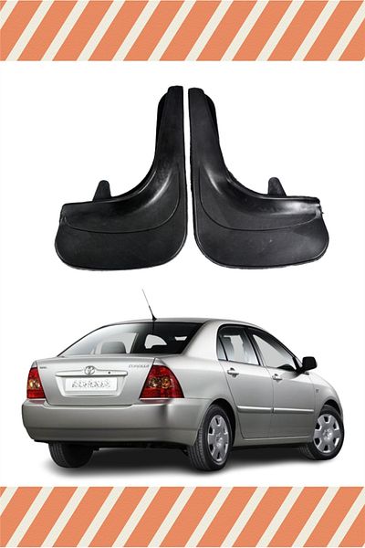 ATALAY TİCARET Hg Toyota Corolla All Cases 2Pcs Dust Cover Mudguard Mudflap