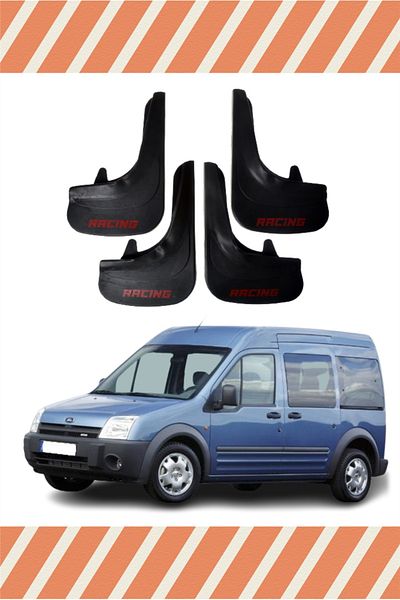 NOVDES Db Ford Connect 2002-2013 Racing Written 4-Piece Dust Cover Mudguard Mudguard