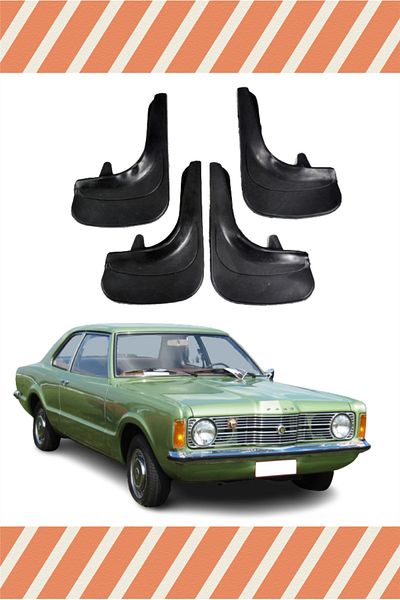 Heda Tex Yb Ford Taunus Sports Written 4-Piece Leggings Mudguard Mudguard