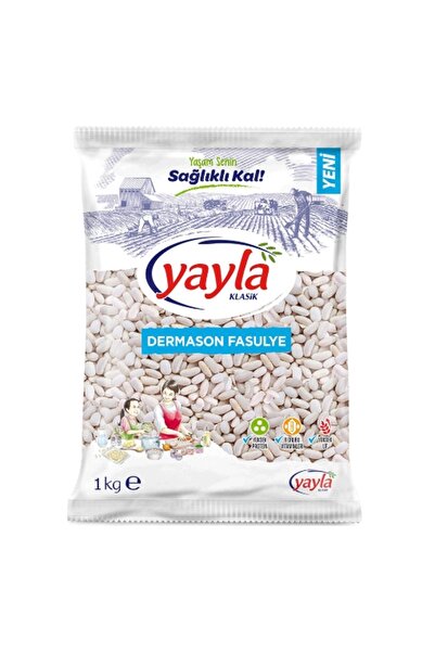 Yayla Bakliyat Yayla Dermason Fasülye 1000 Gr. (BAKLİYAT) (4'LÜ)