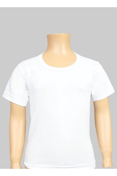 Anıt 6 Pieces Boy's Crew Neck Rib 100% Cotton