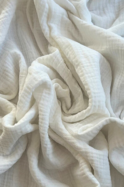 Doray Kumaş Düz Renk Çift Kat Pamuk Müslin Kumaş