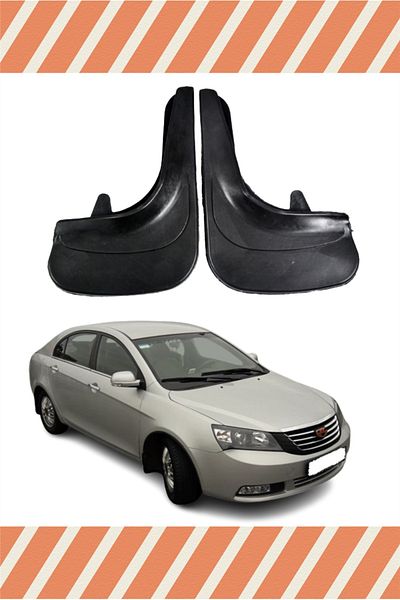Heda Tex Geely Emgrand 2-pack Gaiter Cover Fender Mud Flap