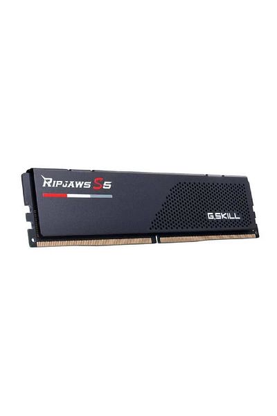 G Skill Gskill Ripjaws S5 16Gb 6000Mhz Cl36 Ddr5 Black Single Kit Ram - F5-6000J3648D16Gx1-Rs5K